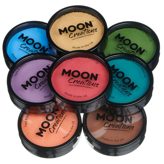 Moon Creations Pro Face Paint Kuchentöpfe Koralle 36g