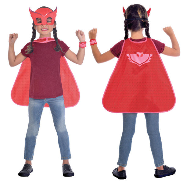 Kinderkostüm PJ Masks Owlette Cape Set 4/8 Jahre