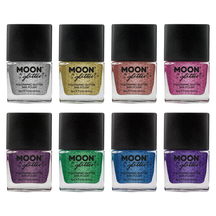 Moon Glitter Holographic Nagellack Rose Gold 14ml