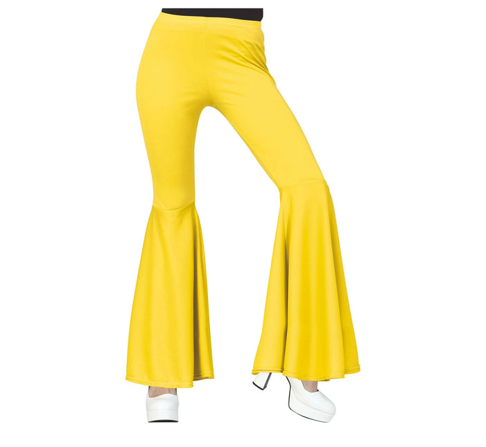 Disco 70S Hose Gelb Damen