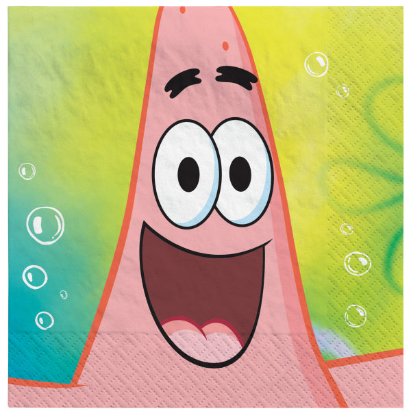 Spongebob Servietten Patrick 33cm 16 Stk.