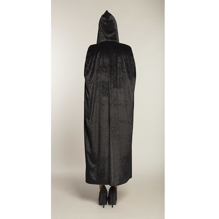 Halloween Cape Schwarz 1.65m