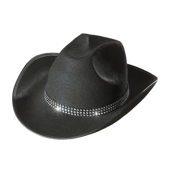 Cowboyhut Schwarze Diamanten