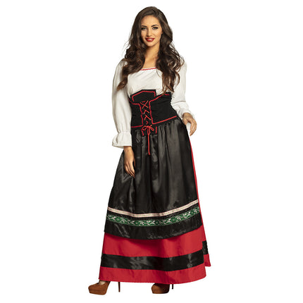 Dirndlkleid Oktoberfest Schwarz