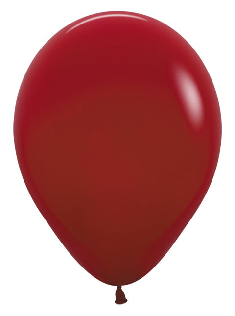 Ballons Imperial Rot 30cm 12Stk