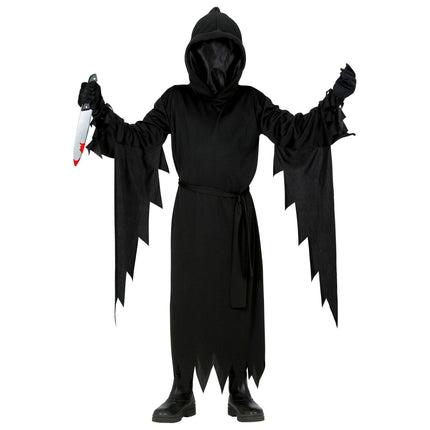 Halloween Kostüm Kind Sensenmann Robe