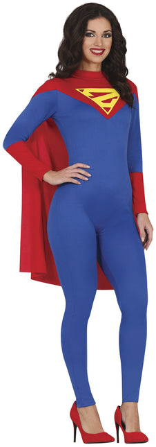 Supergirl Kostüm Blau Damen