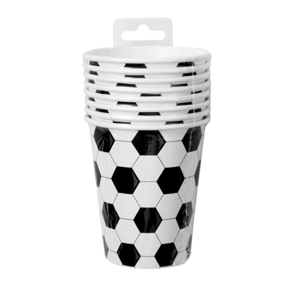 Fußball Becher 9cm 8Stk