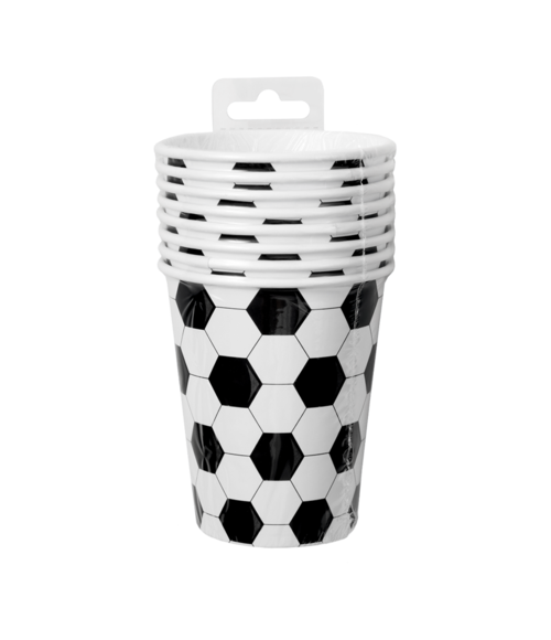 Fußball Becher 9cm 8Stk