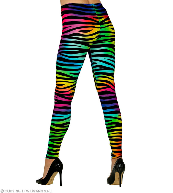 Neon 80S Legging Damen