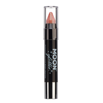 Moon Glitter Iridescent Body Crayons Orange 3.2g