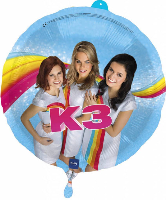 K3 Helium Ballon 43cm leer