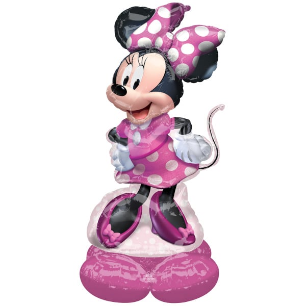 Helium Ballon Minnie Mouse Standard Leer 1.22m