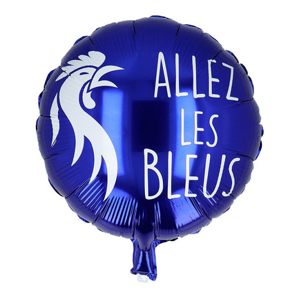 Heliumballon Allez Les Bleus Doppelseitig 45cm