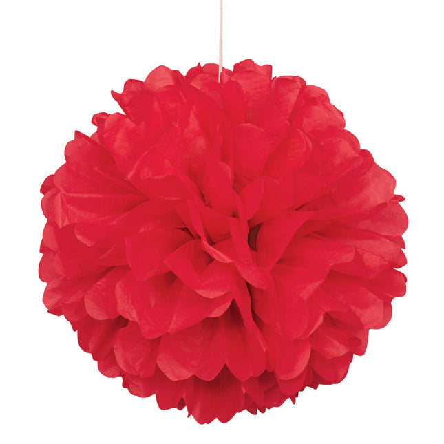 Pompon Rot 40cm