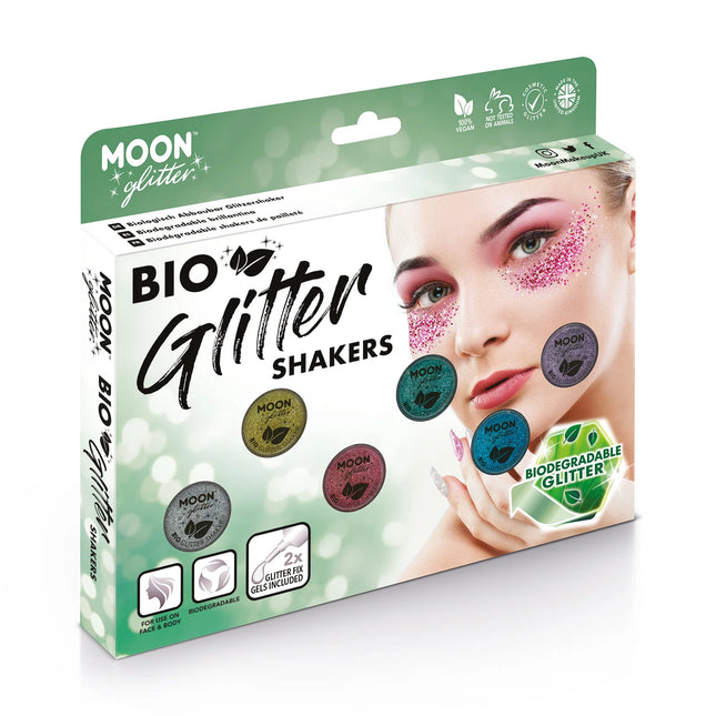 Moon Glitter Bio Glitter Shaker Lavendel 5g