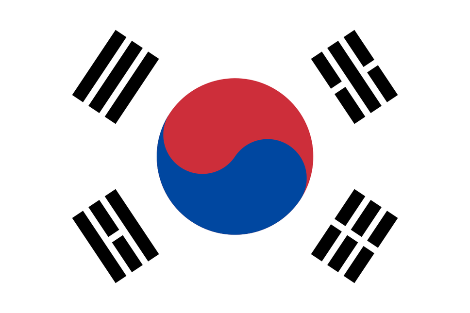 Flagge Südkorea 150cm