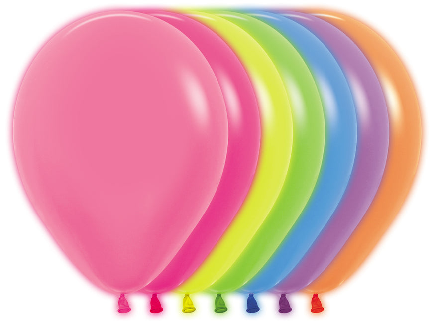 Ballons Neon Mix 30cm 50Stk