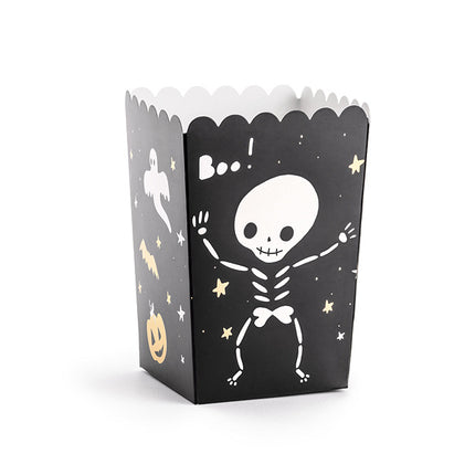 Halloween Popcorn Schalen 12,5cm 6Stk