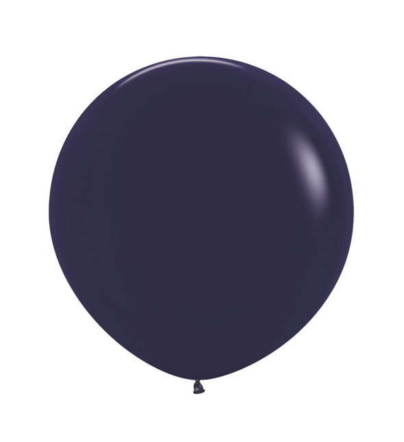 Ballons Marineblau 61cm 10Stk