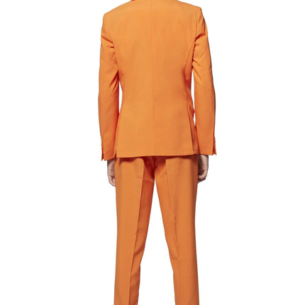 Orangefarbener Anzug Junge Teen OppoSuits