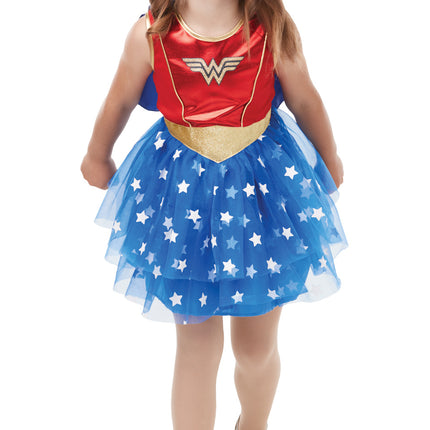 Wonder Woman Anzug Kinderkleid