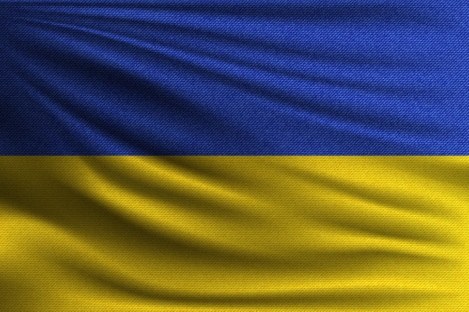 Flagge Ukraine 150cm