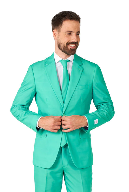 Türkisfarbener Anzug Männer OppoSuits