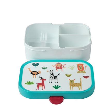 Lunch-Set Schulbecher und Lunchbox Animal Friends