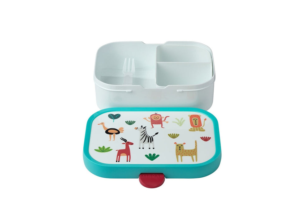 Lunch-Set Schulbecher und Lunchbox Animal Friends