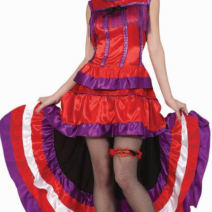 Moulin Rouge Kleid Lila