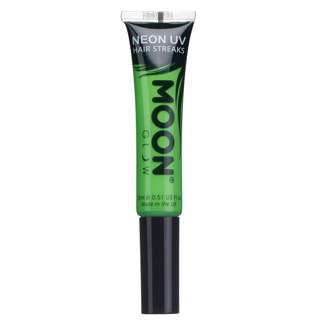 Moon Glow Neon UV Haarsträhnen Intensives Grün 15ml