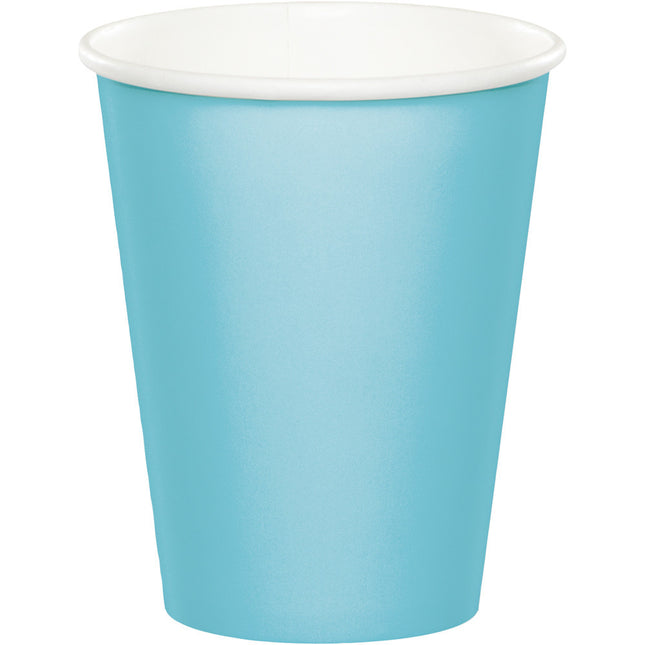 Hellblaue Becher 256ml 8Stk