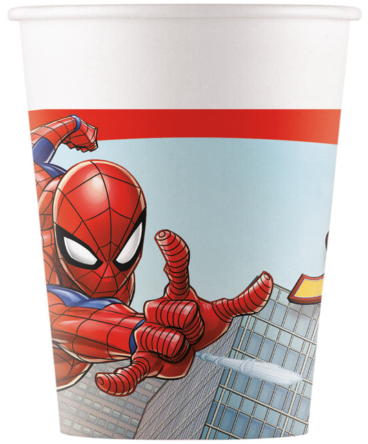 Spiderman Becher 8 Stk.