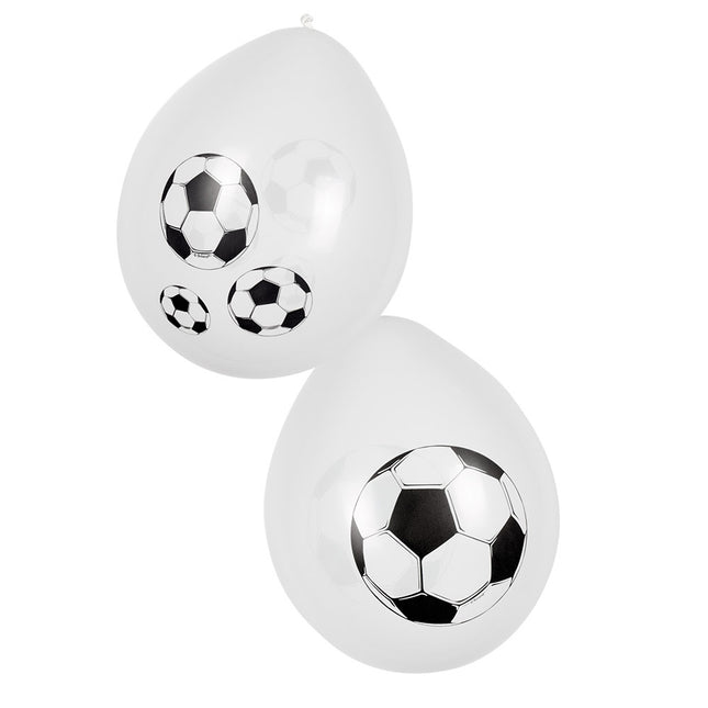 Fußball Ballons 25cm 6Stück