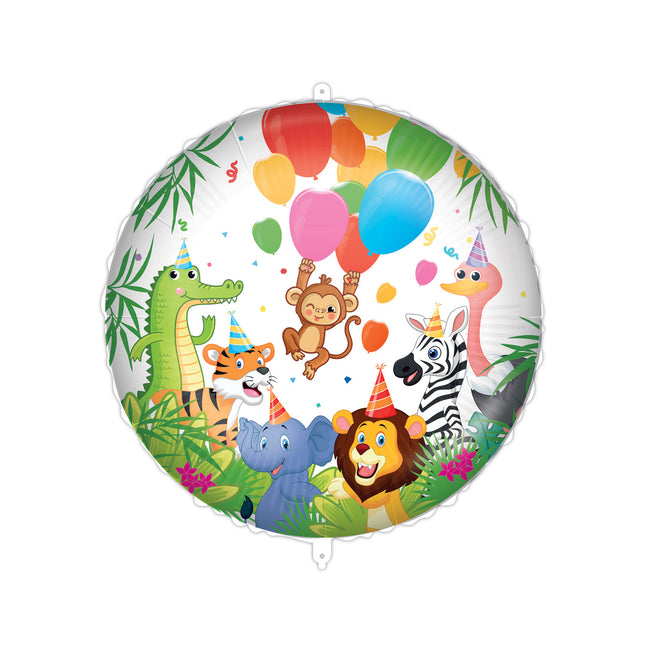 Dschungel Helium Ballon Leer