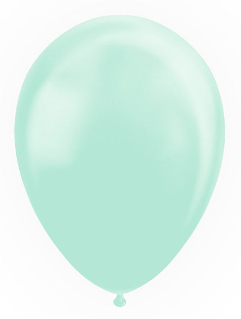 Mintgrüne Luftballons Pastell Macaron 30cm 10Stk