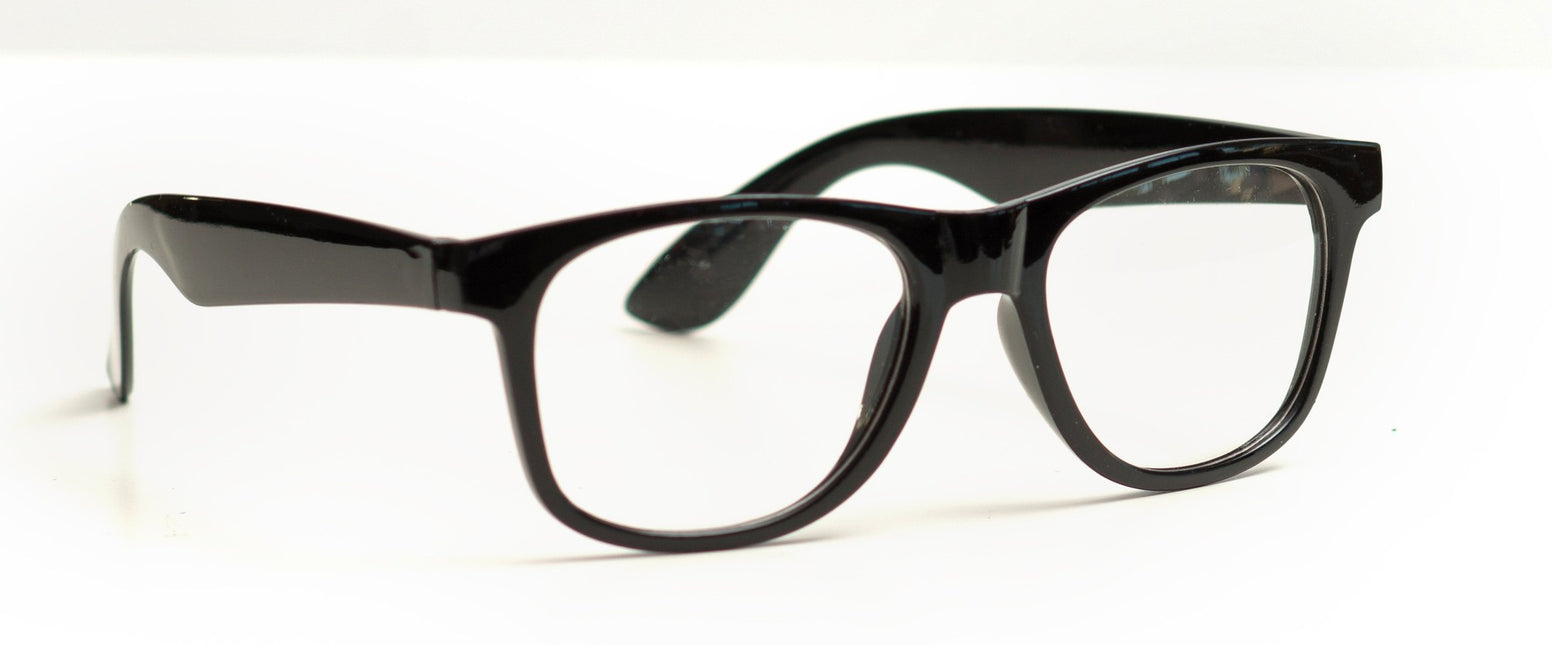 Wayfarer Brille Schwarz