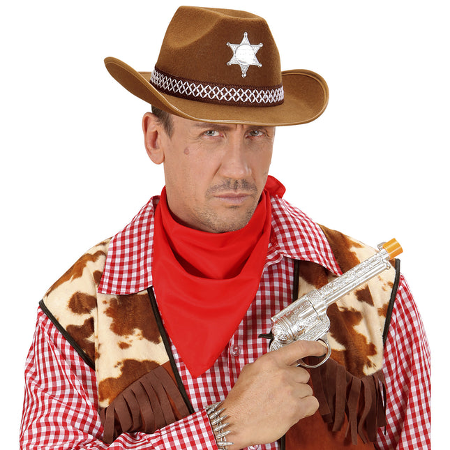 Sheriff mit braunem Hut