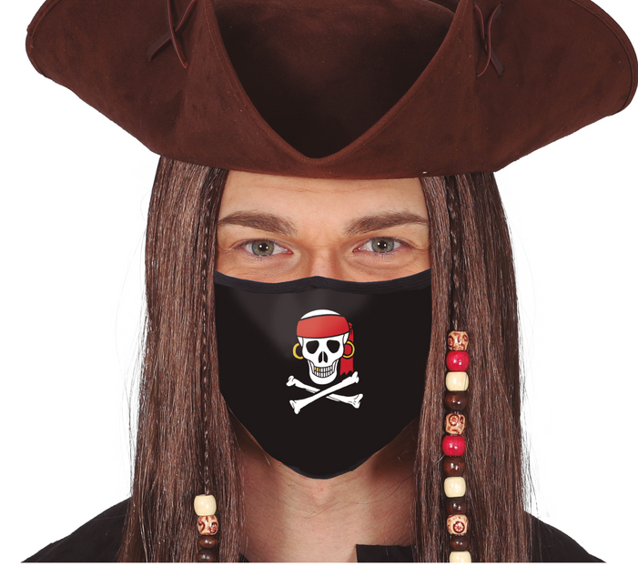 Mundschutz Pirat