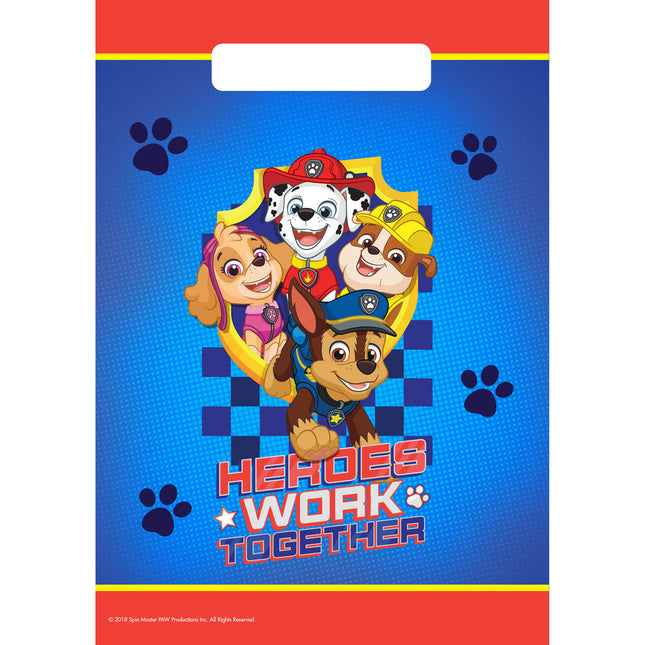 Paw Patrol Sharing Bags Heroes 23.4cm 8pcs