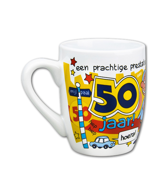 Becher 50 Jahre Mann 12cm