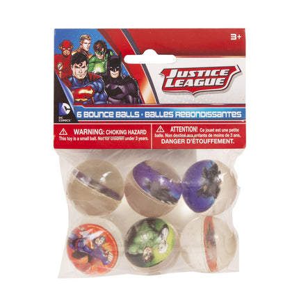 Justice League Bouncing Balls 3cm 6 Stk.