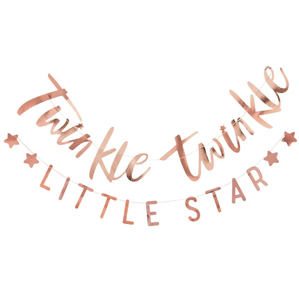 Rose Gold Girlande Twinkle Twinkle 3m