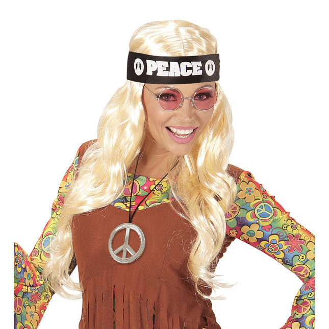 Hippie 60S Kostüm Set 3 Teile