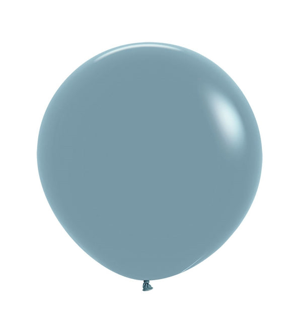 Ballons Pastell Dämmerungsblau 61cm 10Stk