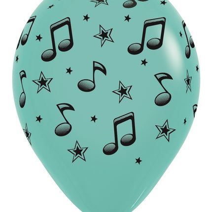 Ballons Musiknoten 30cm 25Stk