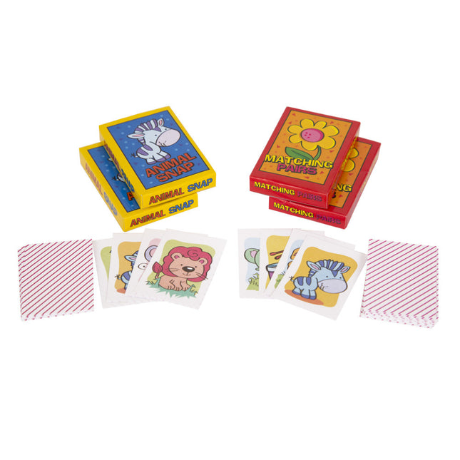 Partygeschenke Spielkarten 12cm 6Stück