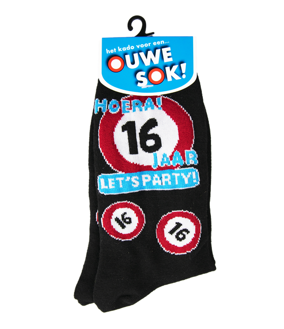 Lustige Socken 16 Jahre 1 Paar