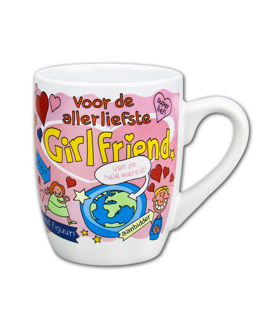 Becher Girlfriend 12cm